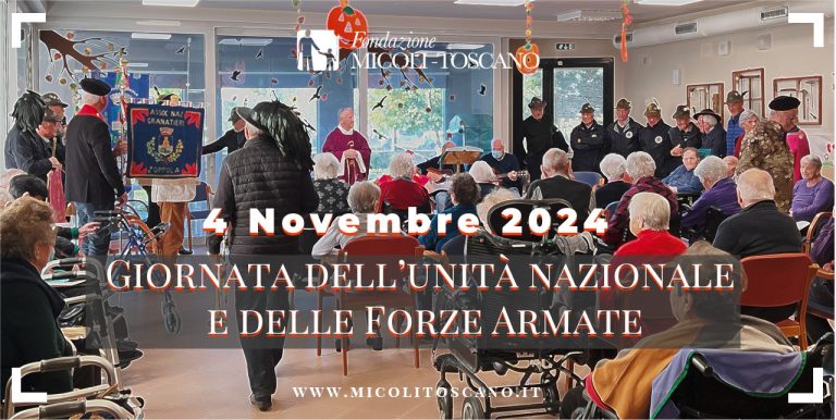 Il 4 Novembre nella struttura residenziale: la comunità nella comunità.